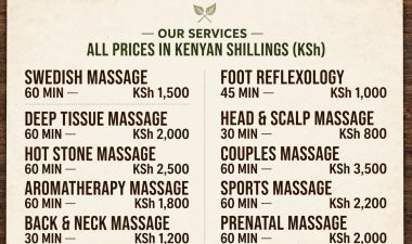 Massage and Rates 7 massage and rates