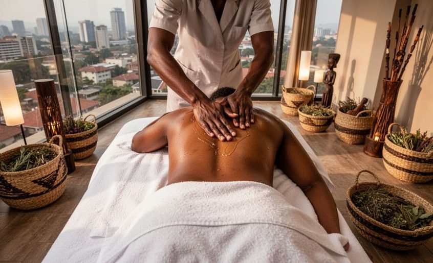 Thai massage
